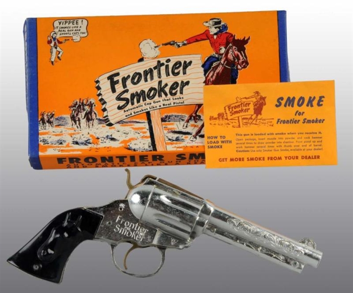 FRONTIER SMOKER TOY CAP GUN.                      