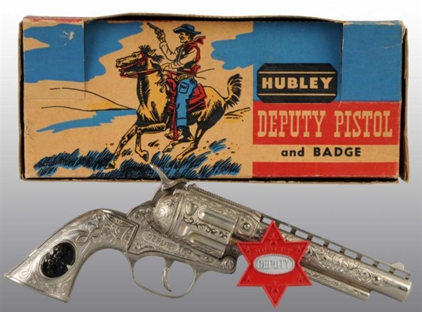 HUBLEY DEPUTY TOY CAP GUN.                        