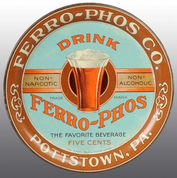 FERRO-PHOS COMPANY TIP TRAY.                      