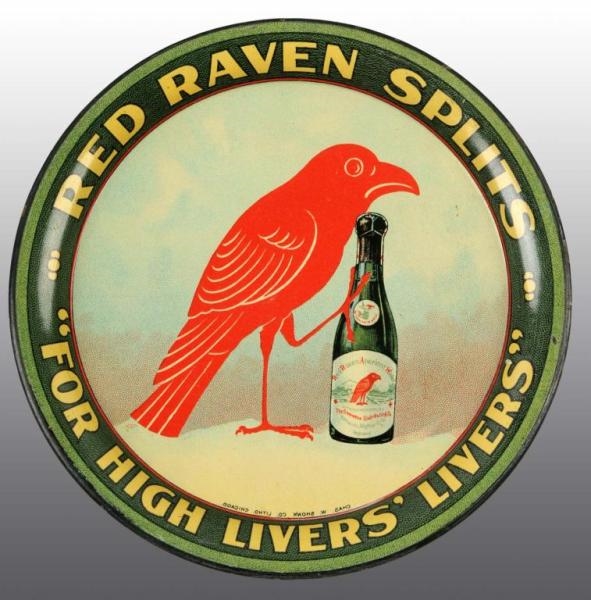 RED RAVEN TIP TRAY.                               