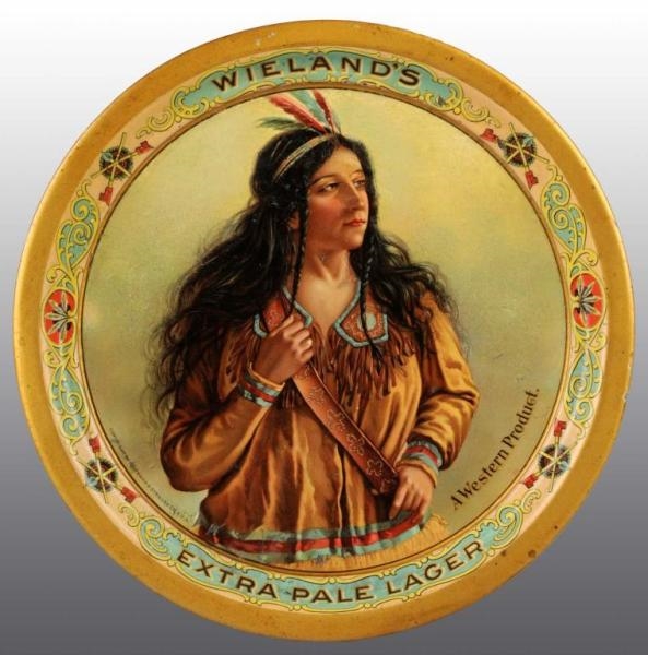 WIELANDS LAGER SERVING TRAY.                     
