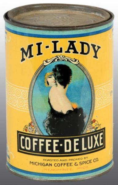 MI-LADY COFFEE DELUXE TIN.                        