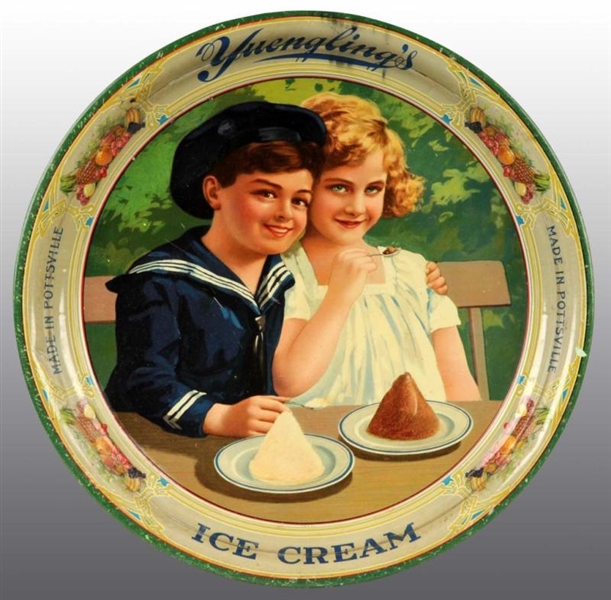YUENGLINGS ICE CREAM SERVING TRAY.               