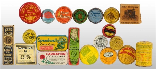 LOT OF 20: SMALL ASSORTED PRODUCT TINS & BOXES.   