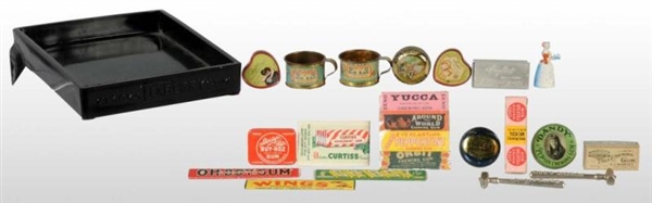 LOT OF 21: DANDY GUM & CANDY ADVERTISING PIECES.  