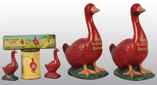 LOT OF 6: RED GOOSE ADVERTISING PIECES.           