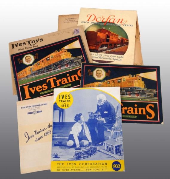 LOT OF 4: EARLY TRAIN CATALOGS.                   