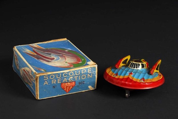 TERRE-MARS SPACE FLYING SAUCER TOY.               