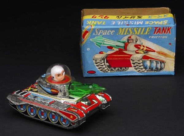 SPACE MISSILE TANK TOY.                           