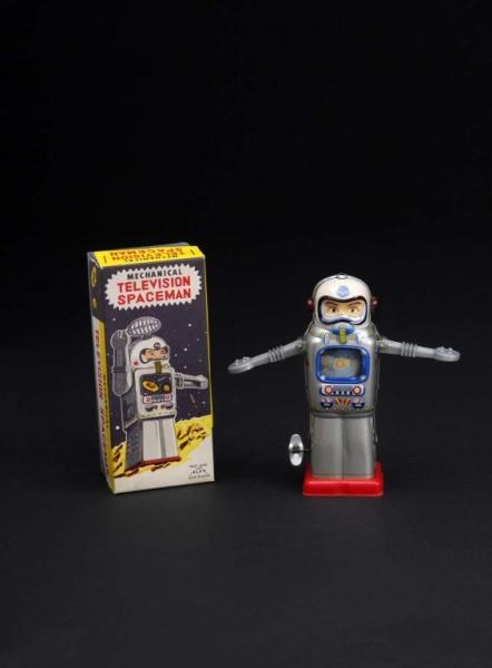 TELEVISION SPACEMAN TOY.                          