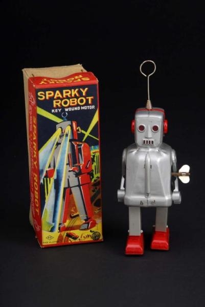 SPARKY ROBOT TOY.                                 