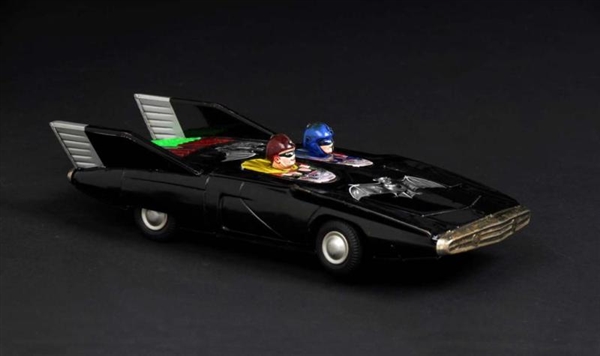 BATMAN & ROBIN CAR TOY.                           