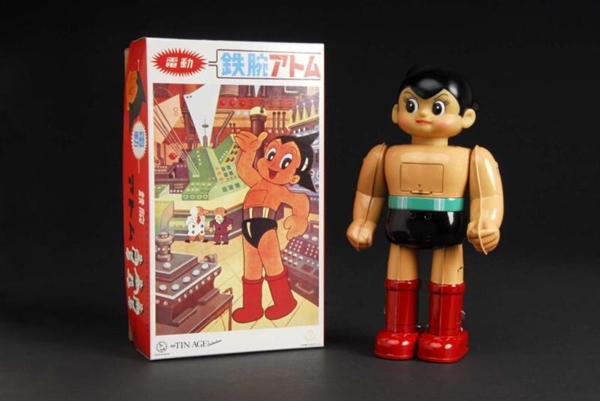 TIN ASTRO BOY ROBOT BATTERY-OPERATED TOY.         