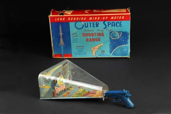 OUTER SPACE SHOOTING RANGE TOY.                   