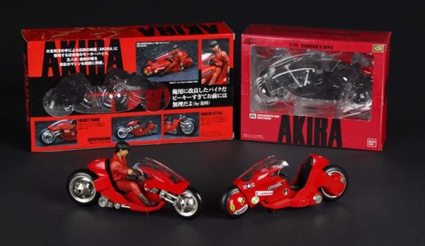 LOT OF 2: AKIRA MOTORCYCLES.                      