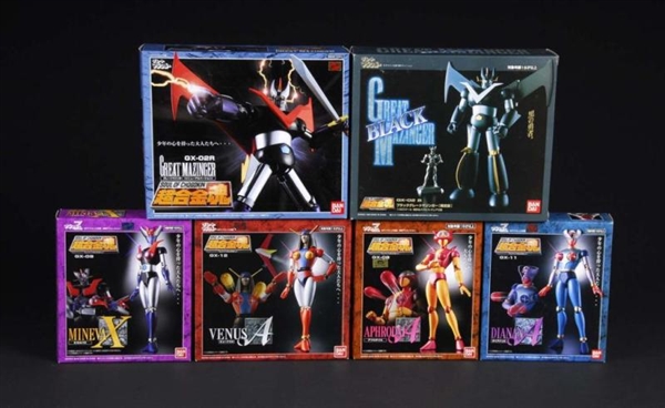 LOT OF 5: SOC GREAT MAZINGER COLLECTION.          