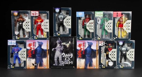 LOT OF 12: REAL ACTION HEROES.                    