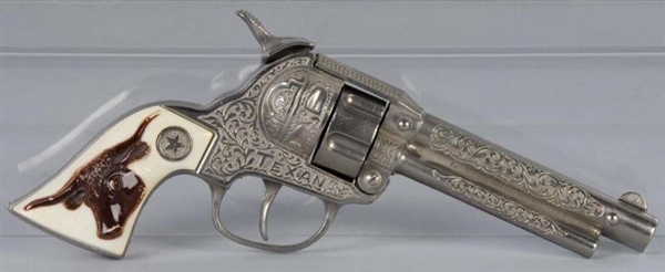 HUBLEY TEXAN DIE-CAST CAP GUN.                    