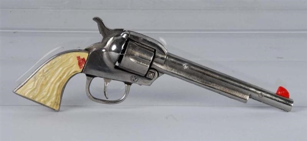 CAST IRON KILGORE ROY ROGERS CAP GUN.             