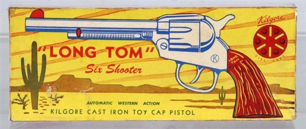 KILGORE LONG TOM CAP GUN BOX.                     