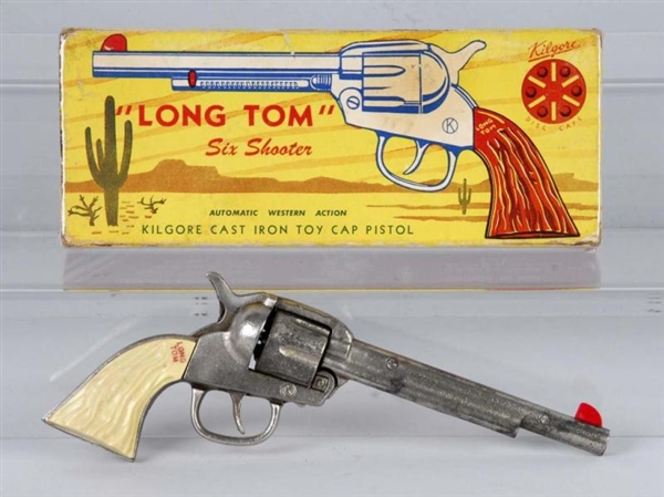 KILGORE ROY ROGERS LONG TOM CAP GUN.              