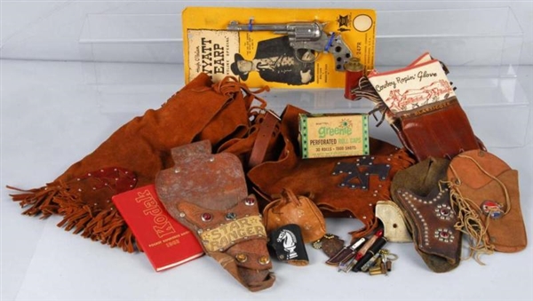 LOT OF MISCELLANEOUS WESTERN ITEMS.               