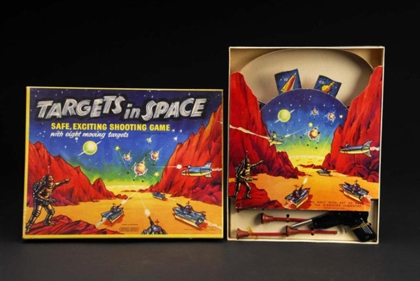 TARGETS IN SPACE SHOOTING GAME.                   