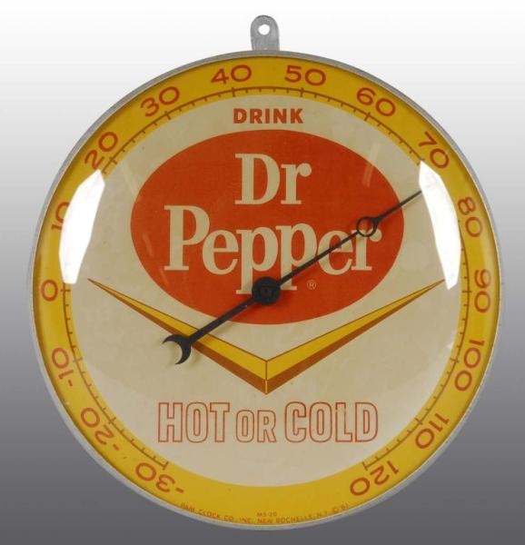 DR. PEPPER ROUND PAM THERMOMETER.                 