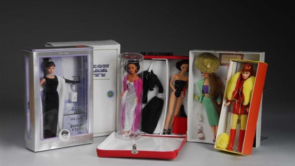 LOT OF 6: BOXED BARBIES.                          