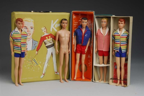 LOT OF BARBIE FAMILY MALE DOLLS.                  