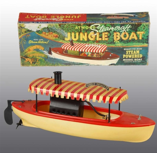 ATWOOD STEAMCRAFT JUNGLE BOAT.                    