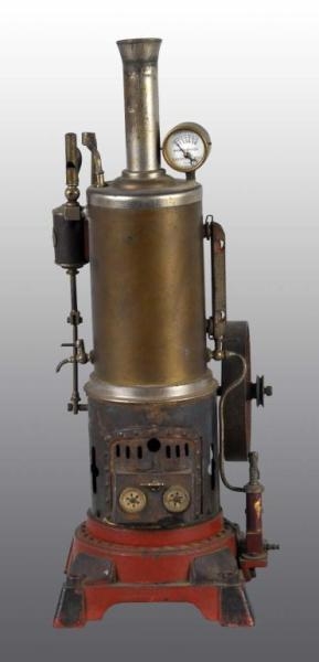 FRENCH VERTICAL STEAM ENGINE TOY.                 