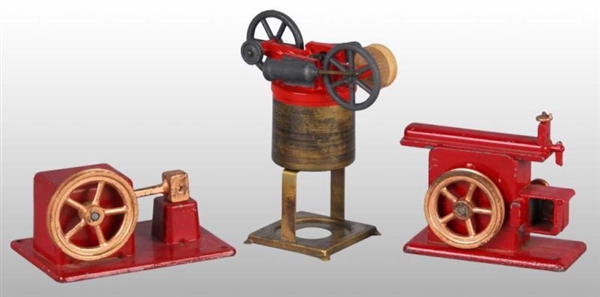 LOT OF 4: STEAM ENGINE TOYS.                      