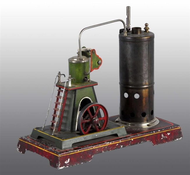 DOLL VERTICAL BOILER WITH ENGINE TOY.             