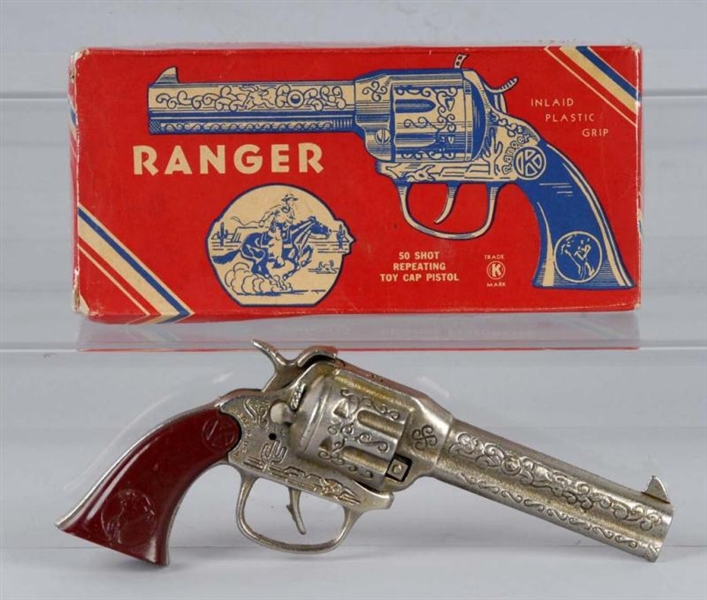 KILGORE ENGRAVED RANGER CAP GUN.                  