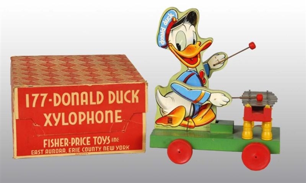 FISHER PRICE NO. 177 DONALD DUCK XYLOPHONE TOY.   
