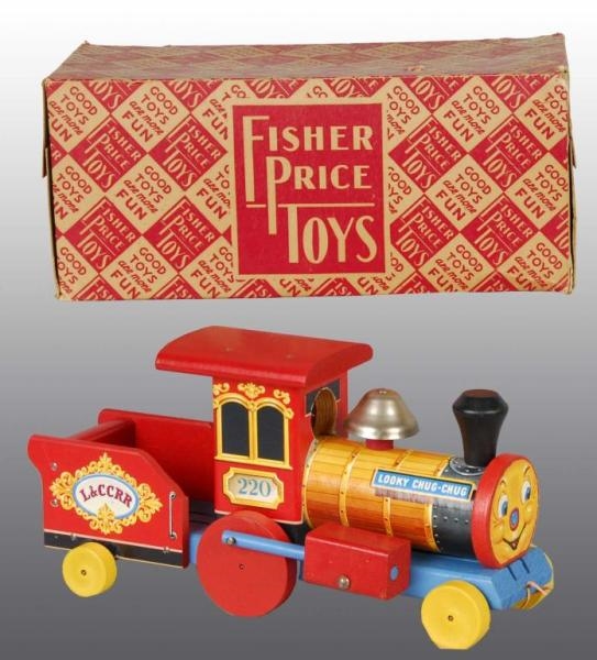 LOT OF 2: FISHER PRICE TRAIN TOYS.                