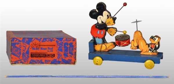 FISHER PRICE NO. 530 MICKEY MOUSE BAND TOY.       