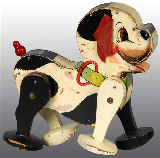 FISHER PRICE  NO. 365 PUPPY BACK UP TOY.          