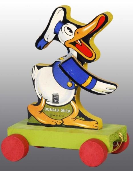 FISHER PRICE DONALD DUCK TOY.                     