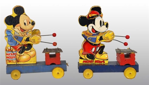 LOT OF 2: FISHER PRICE MICKEY XYLOPHONE TOYS.     