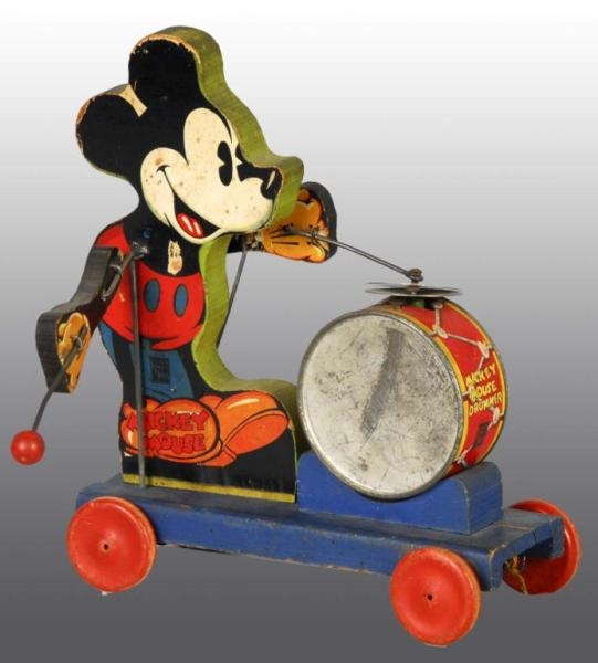 FISHER PRICE NO. 795 MICKEY MOUSE DRUMMER TOY.    