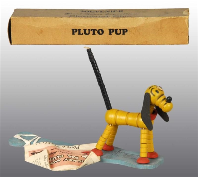FISHER PRICE PLUTO POP-UP PADDLE TOY.             