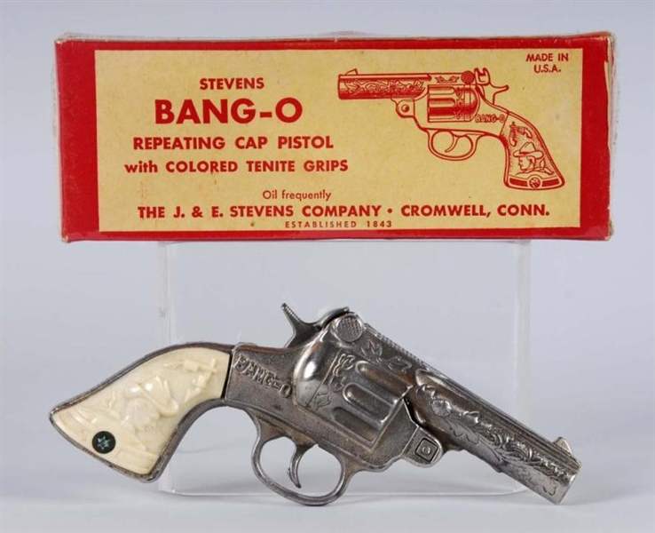 STEVENS BANG-O CAP GUN.                           