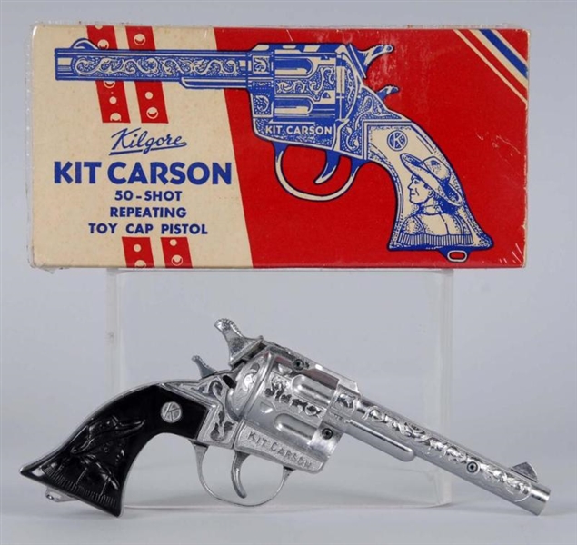 KIT CARSON KILGORE CAP GUN.                       