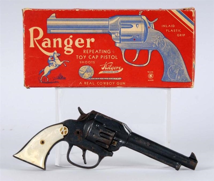 KILGORE BLUED RANGER CAP GUN.                     