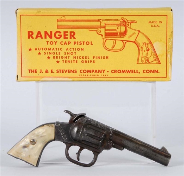 CAST IRON RANGER CAP GUN.                         