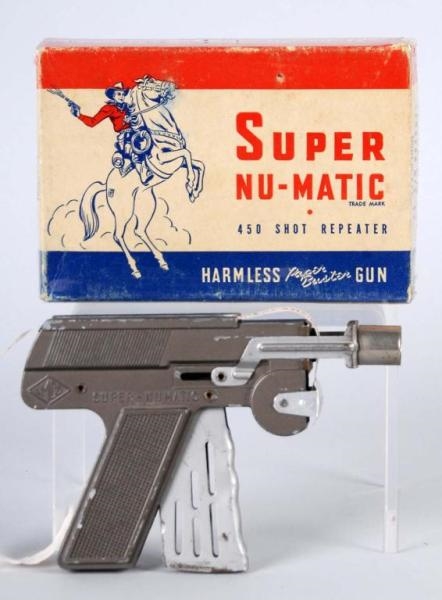 SUPER NU-MATIC CAP GUN.                           
