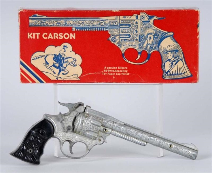 KIT CARSON CAP GUN.                               