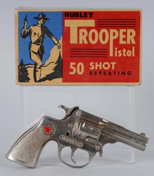 HUBLEY TROOPER PISTOL CAP GUN.                    